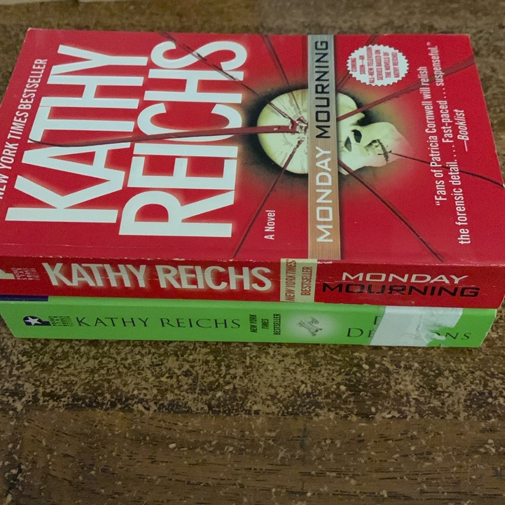 (3 for $20)2 Kathy Reichs novels